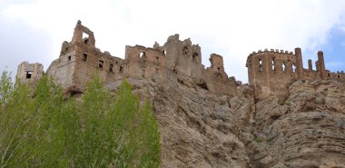 Hosap Castle, located in Van, Turkey, was built during the Middle Ages.