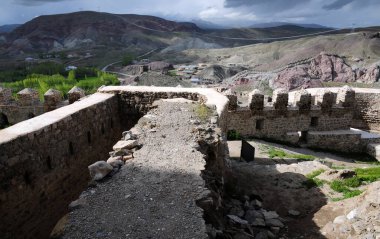 Hosap Castle, located in Van, Turkey, was built during the Middle Ages.