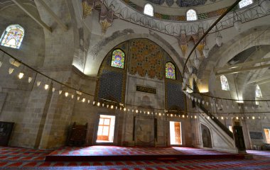 Located in Edirne, Turkey, 3 Serefeli Mosque was built in 1410.
