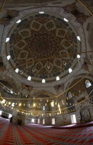 Localizado Edirne Turquia Mesquita Serefeli Foi Construído 1410 — Fotografia de Stock