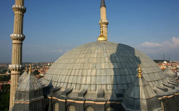 Törökországi Edirne Ben Található Selimiye Mecset Században Épült Egyik Legfontosabb — Stock Fotó
