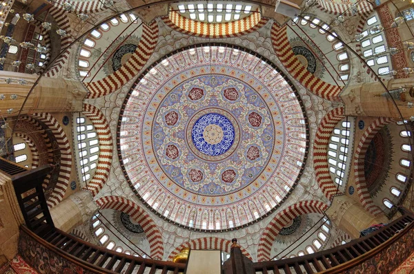 Selimiye Moskén Som Ligger Edirne Turkiet Byggdes Talet Det Viktigaste — Stockfoto