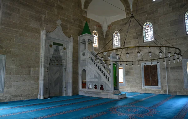 Die Türkischen Havsa Gelegene Sokollu Moschee Wurde Jahrhundert Von Mimar — Stockfoto