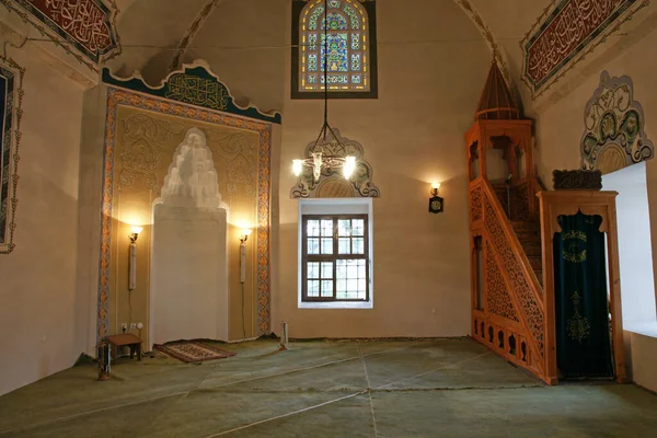 Localizado Edirne Turquia Mesquita Yildirim Foi Construída Século Xiv — Fotografia de Stock