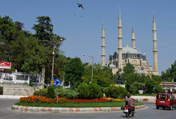 トルコのエディルネ市は古いオスマン帝国の都市です 多くの歴史的遺物がある — ストック写真
