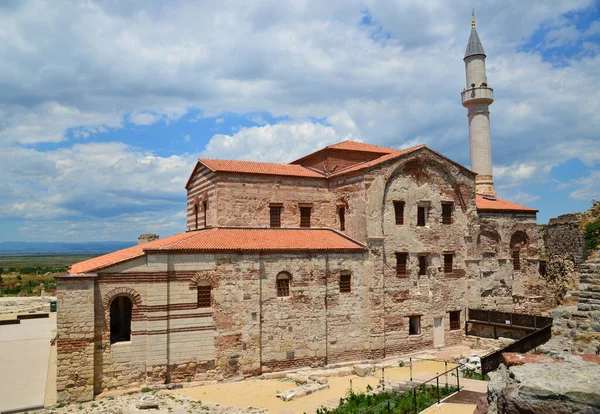Castelo Enez Igreja Santa Sofia Localizada Edirne Turquia Foram Construídos — Fotografia de Stock