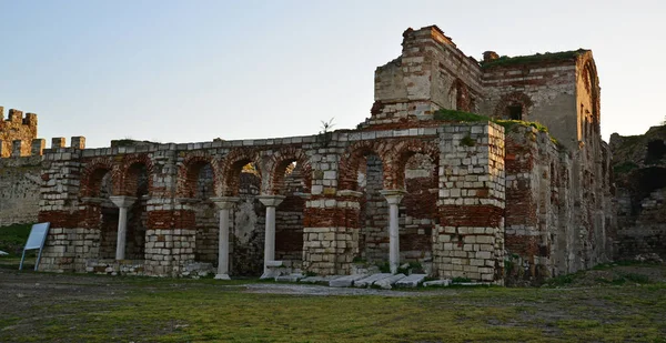 Замок Энез Церковь Святой Софии Расположенные Эдирне Турция Построены Византийцами — стоковое фото