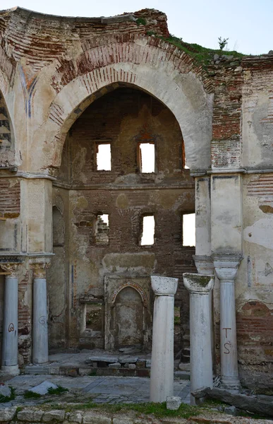 Замок Энез Церковь Святой Софии Расположенные Эдирне Турция Построены Византийцами — стоковое фото
