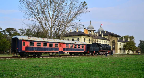 Historyczny Dworzec Kolejowy Edirne Turkey — Zdjęcie stockowe
