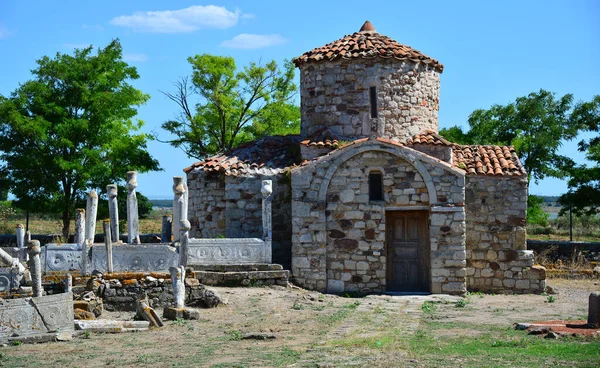 Tumba Yunus Bey Enez Turquía Fue Convertida Una Antigua Iglesia — Foto de Stock