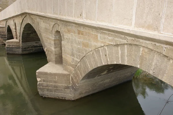 Történelmi Fatih Híd Edirne Turkey — Stock Fotó