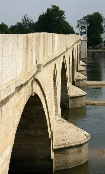 Puente Meric Ubicado Edirne Turquía Fue Construido 1847 — Foto de Stock