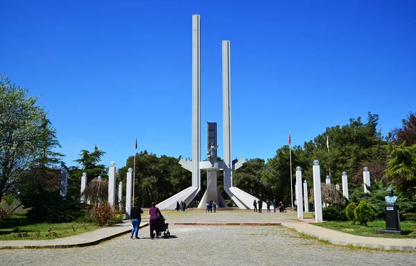 Pomnik Pokoju Lozannie Edirne Turkey — Zdjęcie stockowe