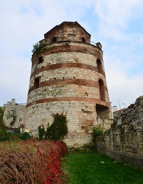 Der Mazedonische Turm Edirne Türkei Wurde Während Der Römerzeit Erbaut — Stockfoto