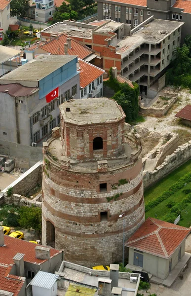 Située Edirne Turquie Tour Macédonienne Été Construite Époque Romaine — Photo