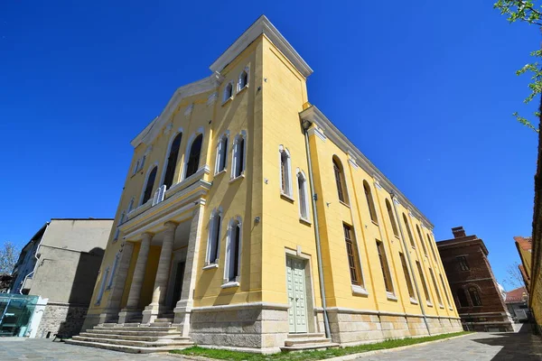 Βρίσκεται Στην Αδριανούπολη Της Τουρκίας Και Ιστορική Συναγωγή Χτίστηκε 1907 — Φωτογραφία Αρχείου
