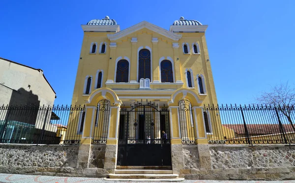 Nachází Edirne Turecko Historická Synagoga Byla Postavena Roce 1907 — Stock fotografie