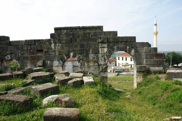 Стародавній Театр Розташований Дазце Туреччина Датується Римським Періодом — стокове фото