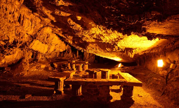Печера Факіллі Дузсе Туркей — стокове фото