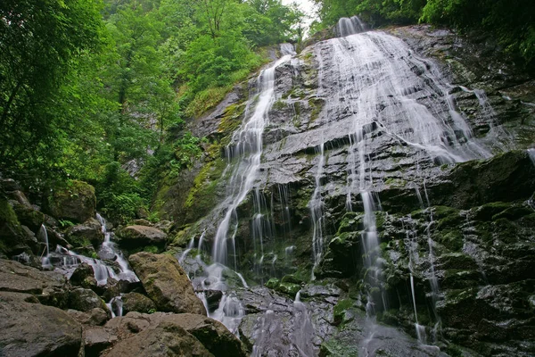 Guzeldere Waterfall Located Duzce Turkey One Tallest Waterfalls Country — Stock Photo, Image
