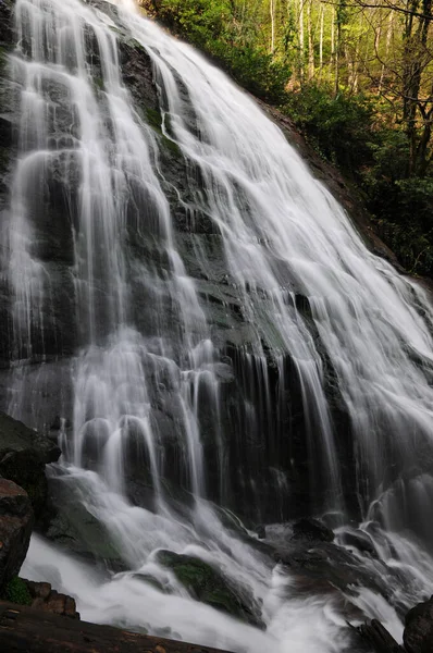 stock image Guzeldere Waterfall, located in Duzce, Turkey, is one of the tallest waterfalls in the country.