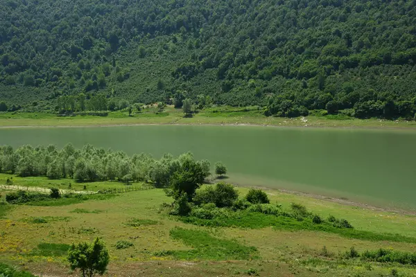 Lago Barragem Hasanlar Duzce Turquia — Fotografia de Stock