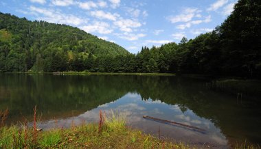 Türkiye 'nin Artvin kentinde yer alan Borcka Kara Gölü, bölgenin önemli bir turizm merkezi..