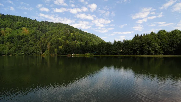 Situato Artvin Turchia Borcka Black Lake Importante Centro Turistico Della — Foto Stock