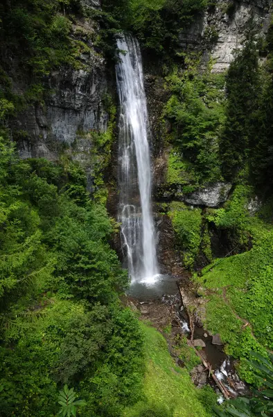 Maral Waterfall Artvin Turkey — Stock fotografie