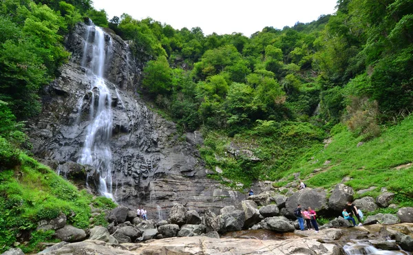 Mencuna Waterfall Artvin Turkey — Stock Photo, Image