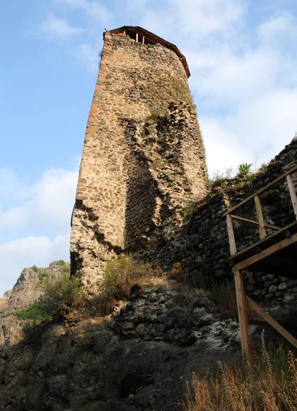 历史荒原城堡 阿尔特文 土耳其 — 图库照片