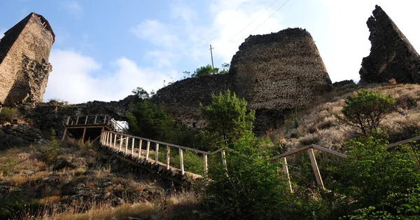 历史荒原城堡 阿尔特文 土耳其 — 图库照片