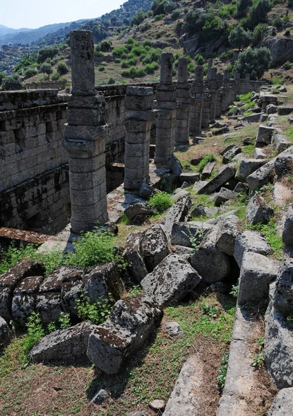 Alinda Antike Stadt Aydin Türkei — Stockfoto