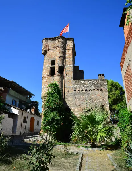 Πύργος Τσιχάνογλου Που Βρίσκεται Στο Αϊντίν Της Τουρκίας Χτίστηκε Τον — Φωτογραφία Αρχείου