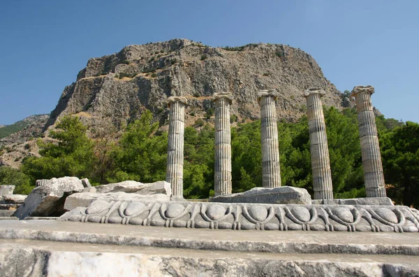 Die Antike Stadt Priene Ist Eine Antike Stadt Aydn Türkei — Stockfoto