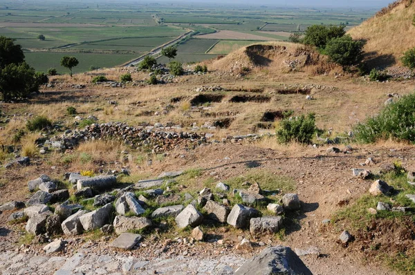 Den Antika Staden Priene Gammal Stad Belägen Aydn Turkiet — Stockfoto