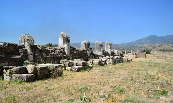 トラレリス古代都市は トルコのアーディンに位置する古代の集落です — ストック写真