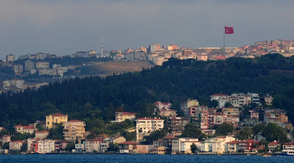Bosporus Met Zijn Historische Natuurlijke Rijkdom Een Van Belangrijkste Toeristische — Stockfoto