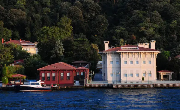 Bosphorus Its Historical Natural Richness One Most Important Tourism Centers — Stock Photo, Image