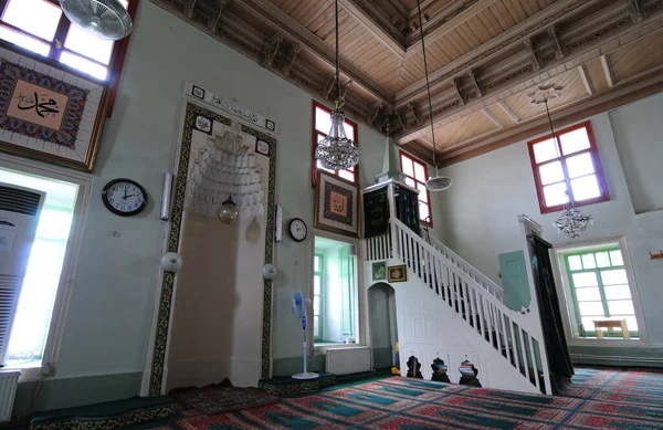 Τζαμί Αμπάς Αγά Οποίο Βρίσκεται Στην Ιστανμπούλ Της Τουρκίας Χτίστηκε — Φωτογραφία Αρχείου