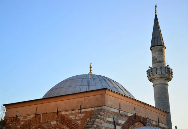 Nachází Istanbulu Turecko Ahi Celebi Mešita Byla Postavena Století Postavil — Stock fotografie