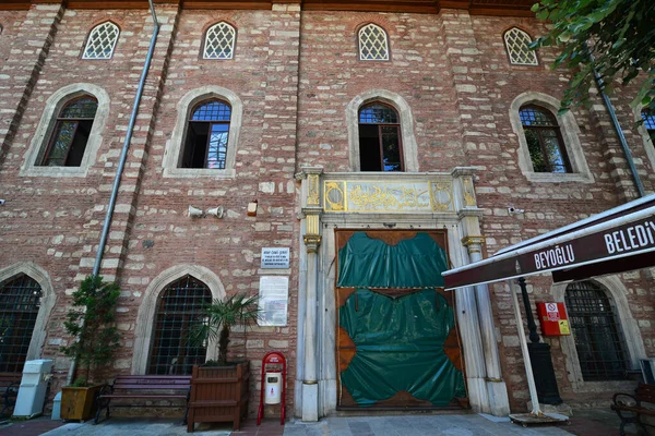 Nachází Istanbulu Turecko Arap Mešita Byla Přestavěna Starého Kostela Mešity — Stock fotografie