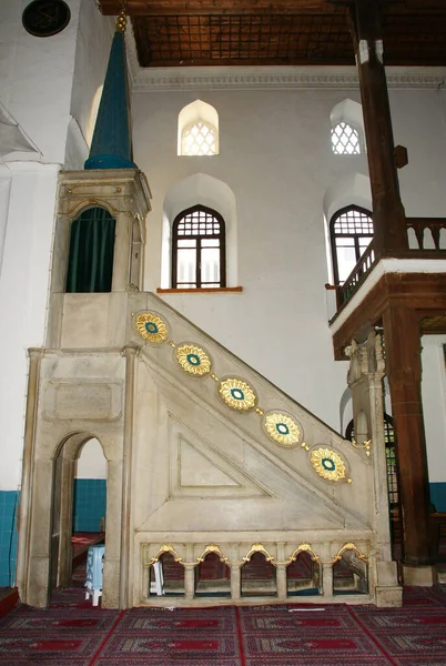 Isztambulban Törökországban Található Arap Mecset Egy Régi Templomból Mecset Lett — Stock Fotó