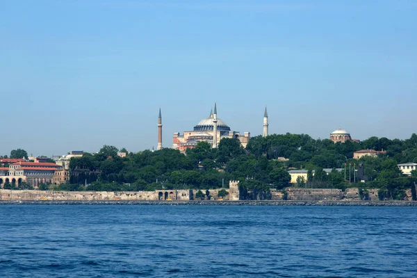 Localizada Istambul Turquia Igreja Santa Sofia Foi Construída Entre 532 — Fotografia de Stock