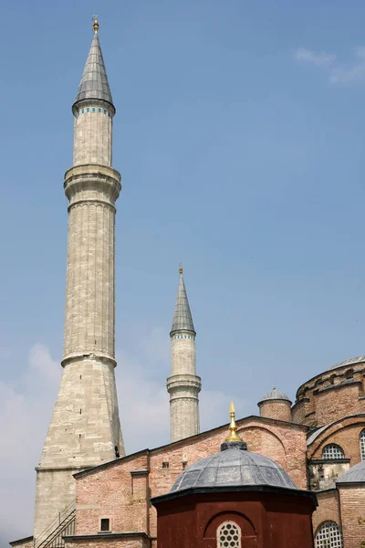 Gelegen Istanbul Turkije Werd Hagia Sophia Kerk Gebouwd Tussen 532 — Stockfoto