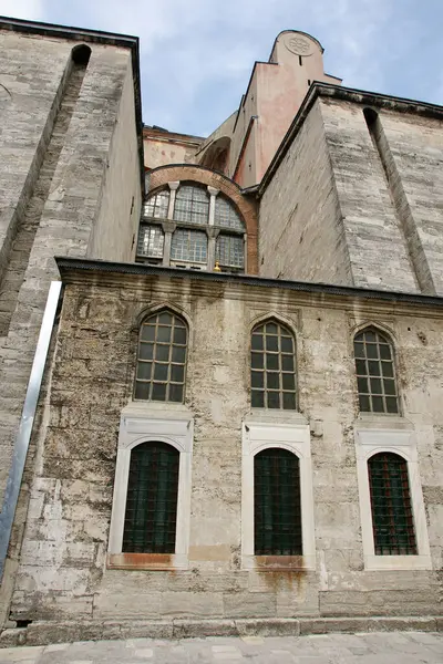 Gelegen Istanbul Turkije Werd Hagia Sophia Kerk Gebouwd Tussen 532 — Stockfoto