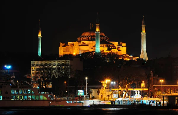 Located Istanbul Turkey Hagia Sophia Church Built 532 537 Conquest — Stock Photo, Image
