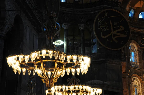 Situată Istanbul Turcia Biserica Hagia Sophia Fost Construită Între Anii — Fotografie, imagine de stoc