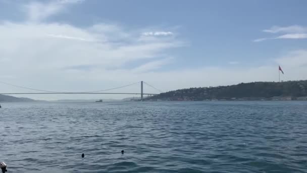 Bosphorus View Turkey — Stock Video