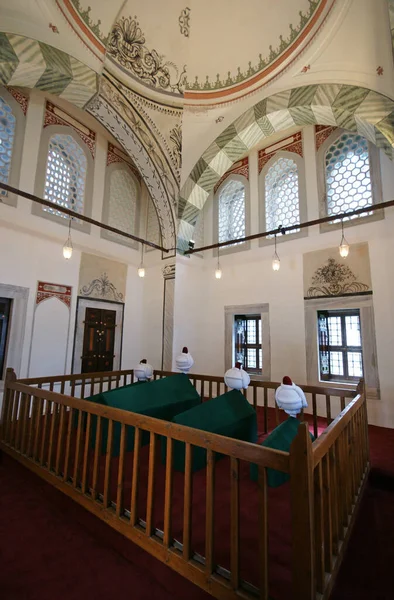 Sehzadeler Grav Som Ligger Hagia Sophia Istanbul Byggdes För Ottomanska — Stockfoto